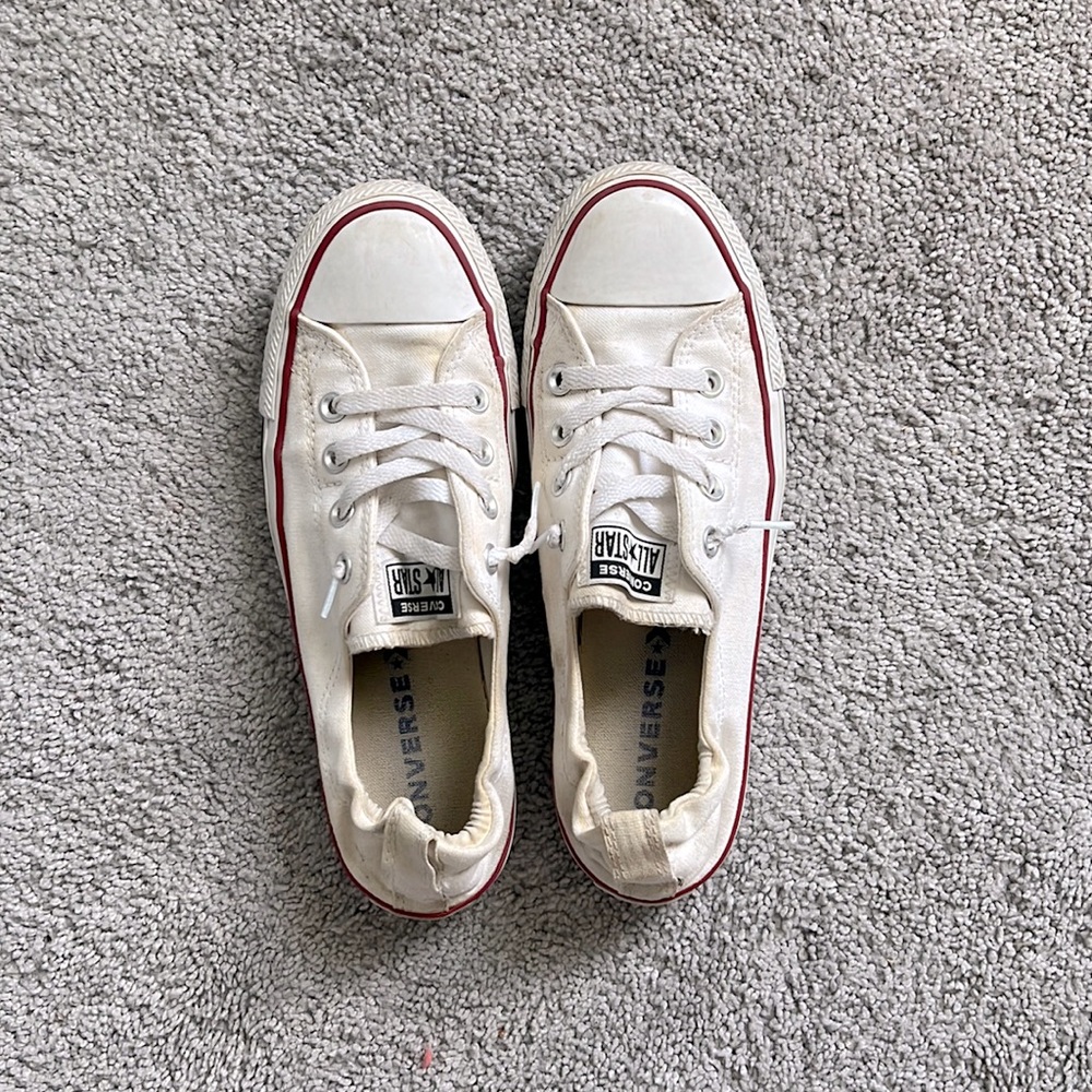 WHITE CONVERSE ⚡️